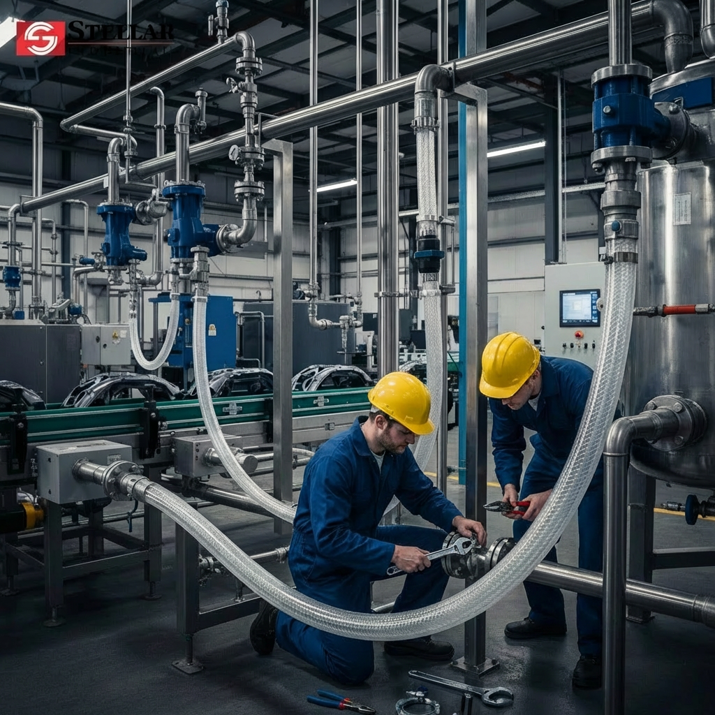 Clear PVC Hose for Industrial Applications