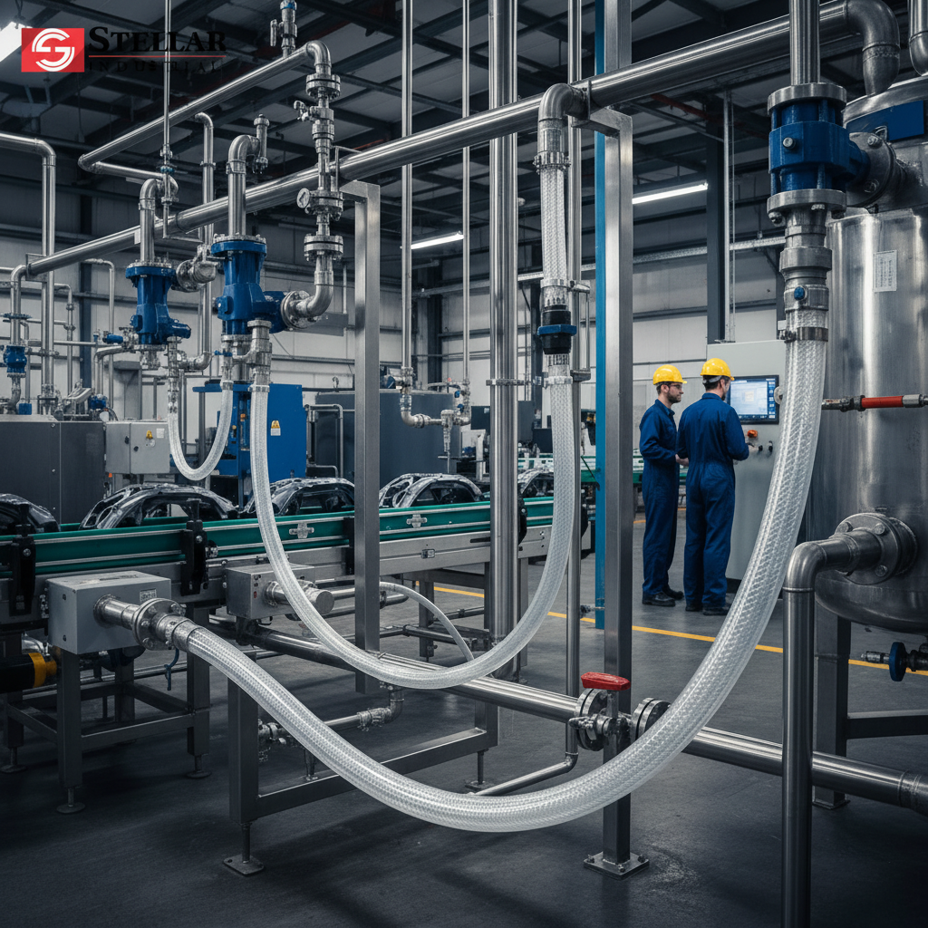 Clear Reinforced Hose