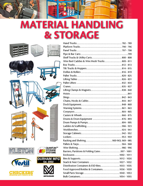 Material Handling & Storage