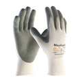 ATG® 34-800/XL Washable General Purpose Work Gloves, Grip/Seamless Style, XL, Nylon/Micro-Foam Nitrile Palm, Gray/White, Resists: Abrasion/Puncture and Tear