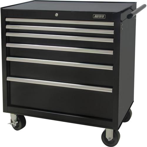aurora tools® TER217 Industrial Tool Cart, 25-4/5 in H x 39 in W x 20-4/5 in D
