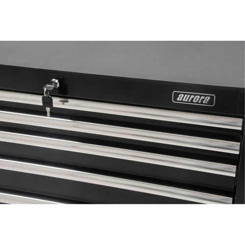 aurora tools® TER217 Industrial Tool Cart, 25-4/5 in H x 39 in W x 20-4/5 in D