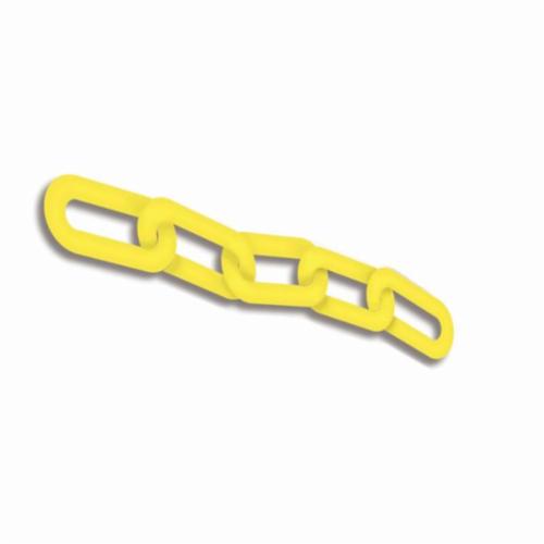 Accuform® PRC211RD Standard Chain Link, 2 x 1 x 1/4 in, 100 ft L, Red, Polyethylene