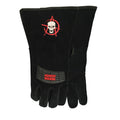 Watson 2711-XL Anarchy Welding® Welding Gloves, XL, Split Cowhide Leather, Black, Unlined Lining, Gauntlet Cuff