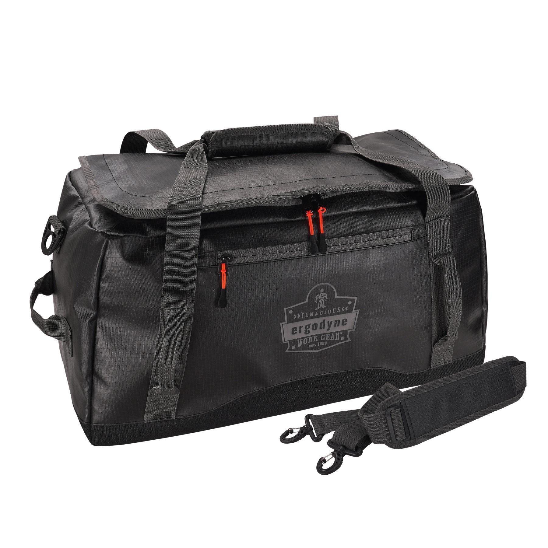 Arsenal® 13035 5031 Duffel Bag, Black, 600D Polyester/Tarpaulin, 55 L Storage, 12.6 in H x 12.2 in W