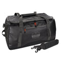 Arsenal® 13036 5031 Duffel Bag, Black, 600D Polyester/Tarpaulin, 90 L Storage, 14.8 in H x 14.2 in W