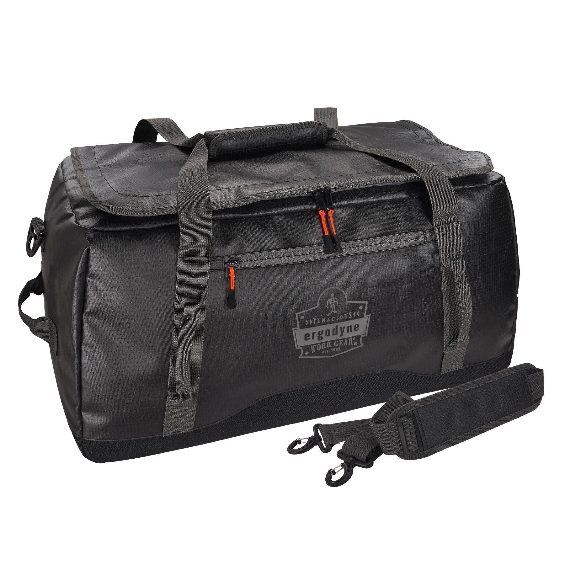 Arsenal® 13036 5031 Duffel Bag, Black, 600D Polyester/Tarpaulin, 90 L Storage, 14.8 in H x 14.2 in W