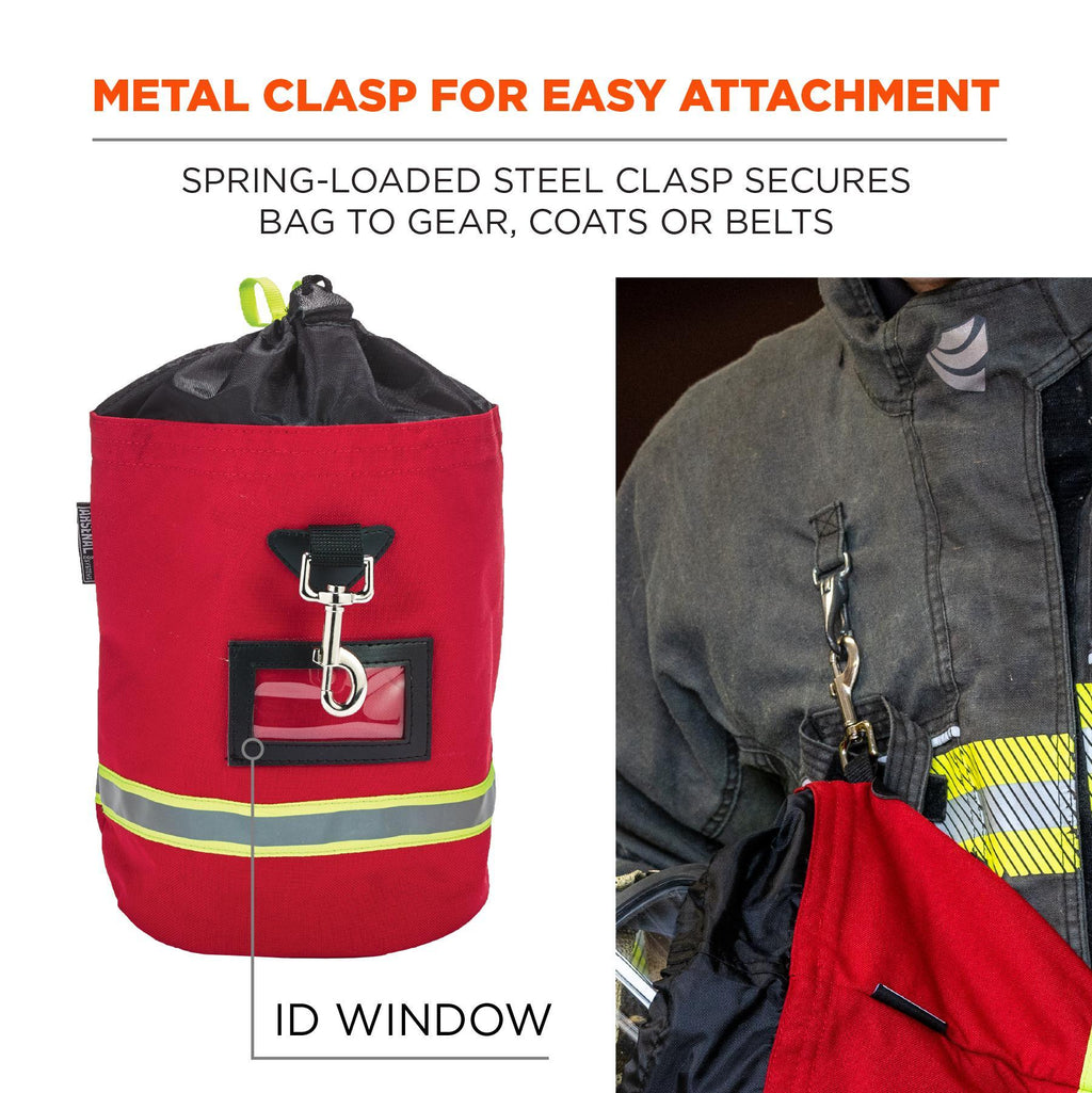 Arsenal® 13080 5080 SCBA Mask Bag, 12 in H x 8-1/2 in W x 8-1/2 in D, 1000D Nylon