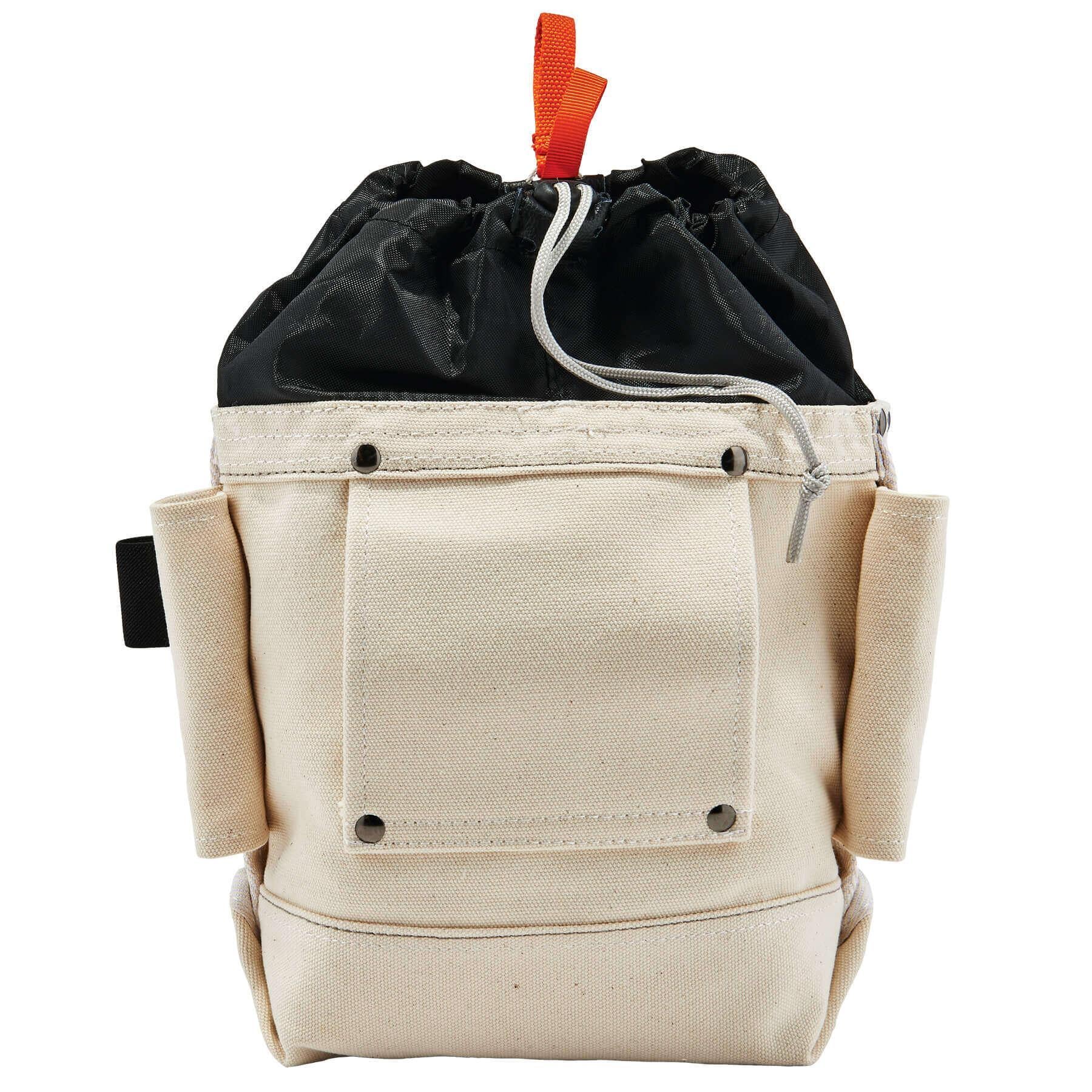 Arsenal® 14425 5725 Topped Bolt Bag With Loop Design, Canvas, White