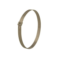 Band-It® AS2149 Tie-Lok® Smooth ID Cable Tie, 29 in L x 1/4 in W x 0.015 in THK, 304 Stainless Steel