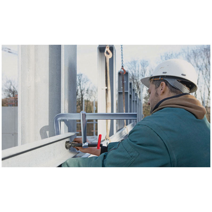 Bessey® 2400S-12 Regular Duty F-Style Bar Clamp, 5-1/2 in D Throat, 12 in Clamping, Removable Swivel