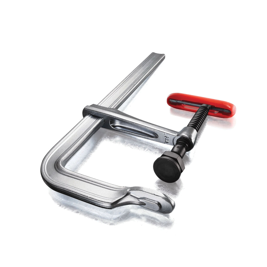 Bessey® 2400S-12 Regular Duty F-Style Bar Clamp, 5-1/2 in D Throat, 12 in Clamping, Removable Swivel