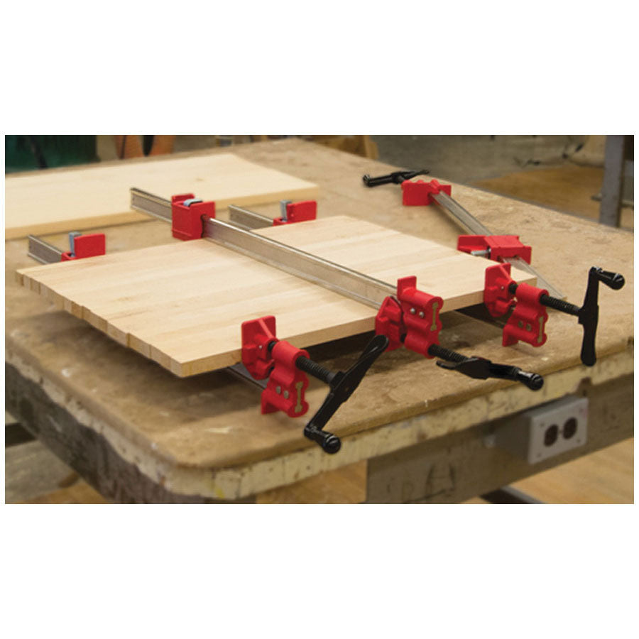 Bessey® IBEAM48 Heavy Duty I-Beam Bar Clamp, 2 in D Throat, 48 in Clamping, Smooth Swivel