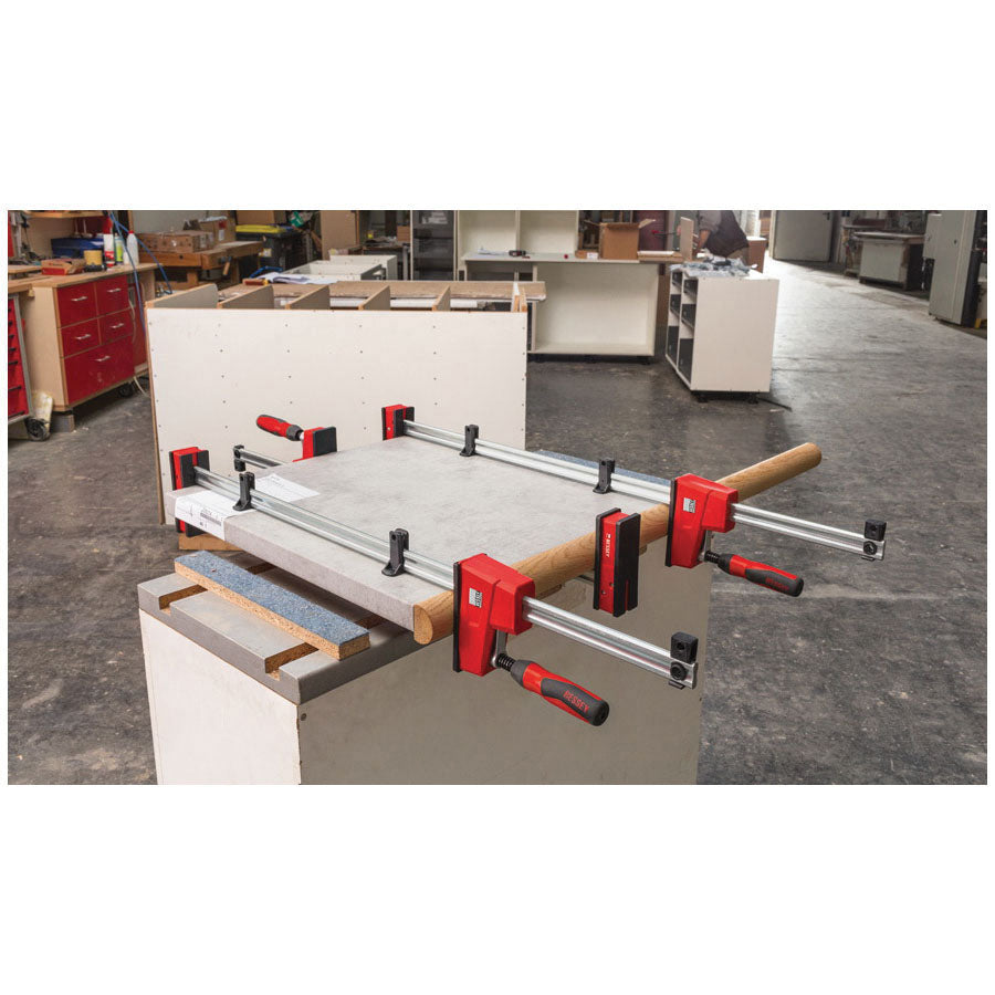 Bessey® K Body® REVO™ KRE3540 High Performance Parallel Bar Clamp, 3-3/4 in D Throat, 40 in Clamping, Flat Swivel