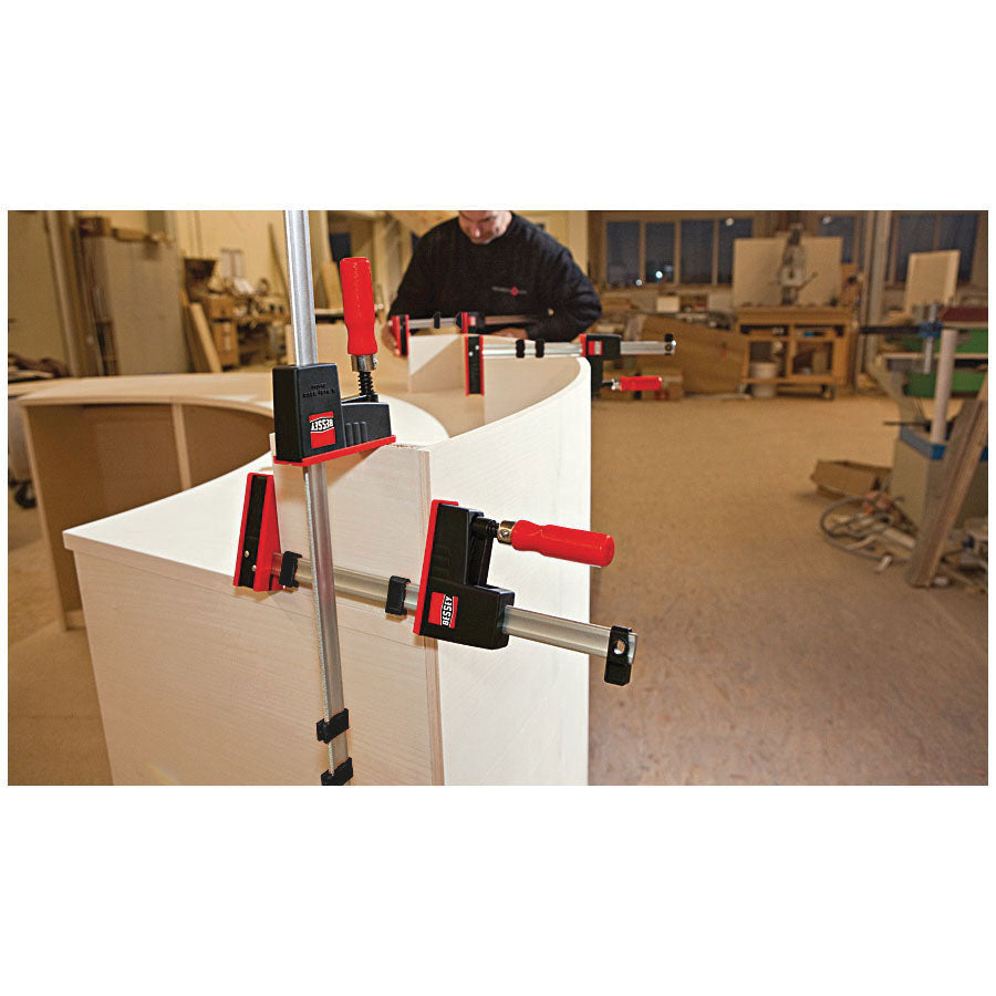 Bessey® K Body® REVO™JR KRJR-24 Small Parallel Bar Clamp, 3-1/4 in D Throat, 24 in Clamping, Removable Swivel