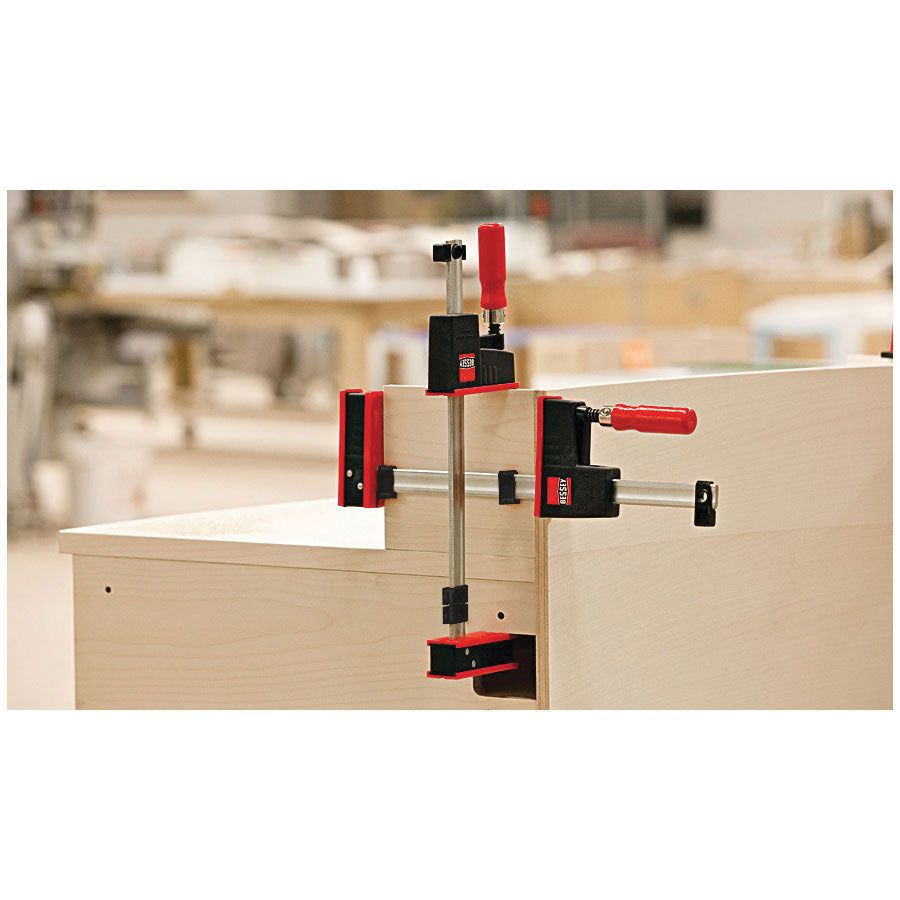 Bessey® K Body® REVO™JR KRJR-12 Small Parallel Bar Clamp, 3-1/4 in D Throat, 12 in Clamping, Removable Swivel