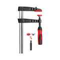 Bessey® TG5.512+2K Medium Duty F-Style Bar Clamp, 5-1/2 in D Throat, 12 in Clamping, Replaceable Swivel