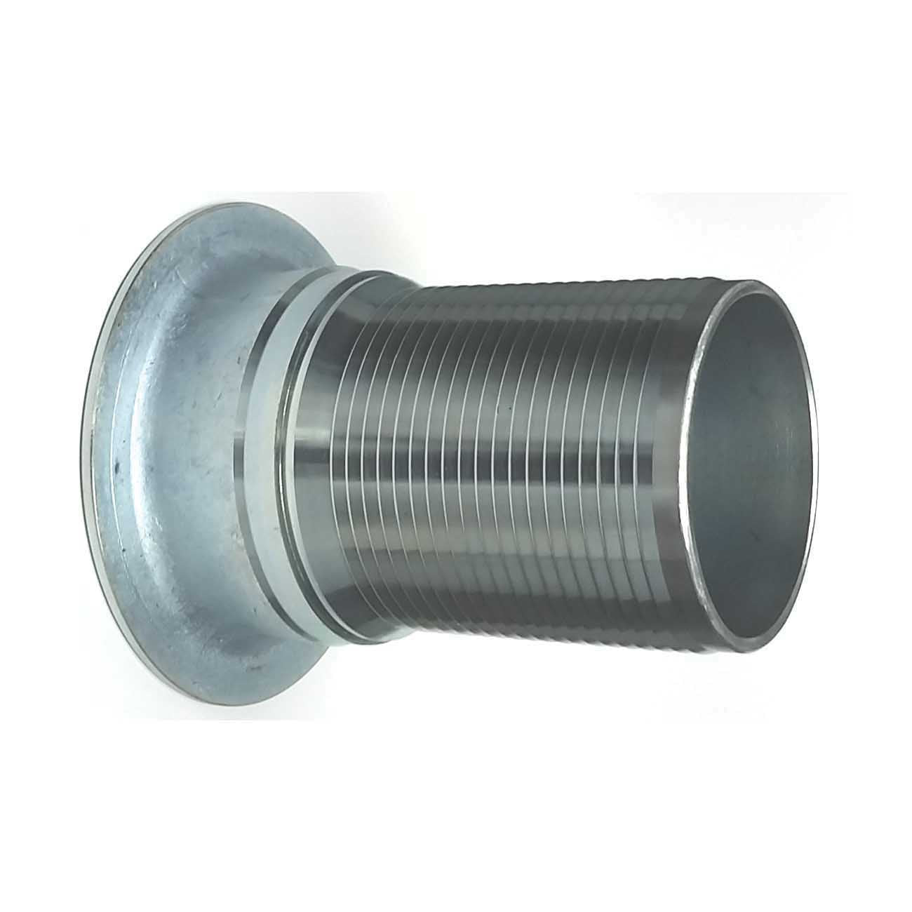 Buchanan Rubber Crimplok™ CNTB-600CR-S Turnback Combination King Nipple, 6 in Nominal, Crimp End Style, Steel, Plain, Import