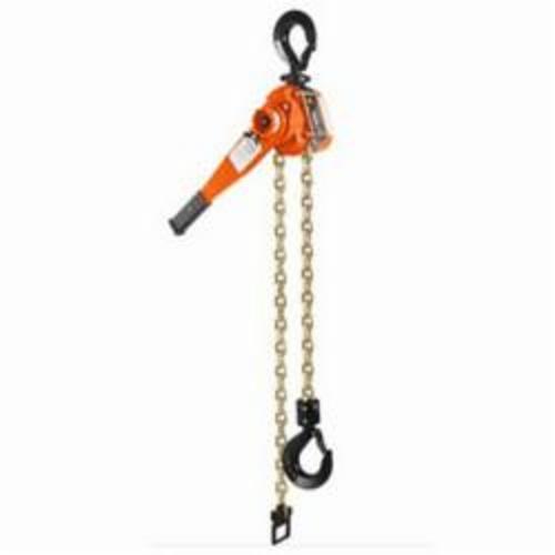 CM® Bandit™ BAN07510 Ratchet Lever Chain Hoist, 0.75 ton Load, 10 ft H Lifting, 45 lb Rated, 10 ft Chain, 1-1/8 in Hook