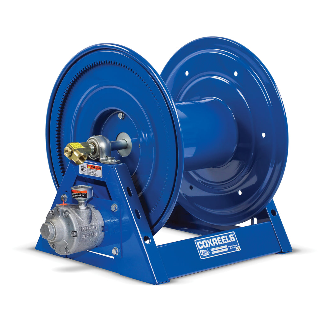 COXREELS® 1125-4-200-AB Motorized Hose Reel, 1/2 in ID x 7/8 in OD x 200 ft L Hose, 3000 psi Pressure