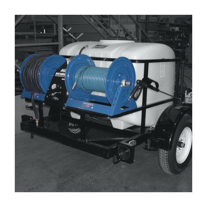 COXREELS® 1125-4-200-AB Motorized Hose Reel, 1/2 in ID x 7/8 in OD x 200 ft L Hose, 3000 psi Pressure
