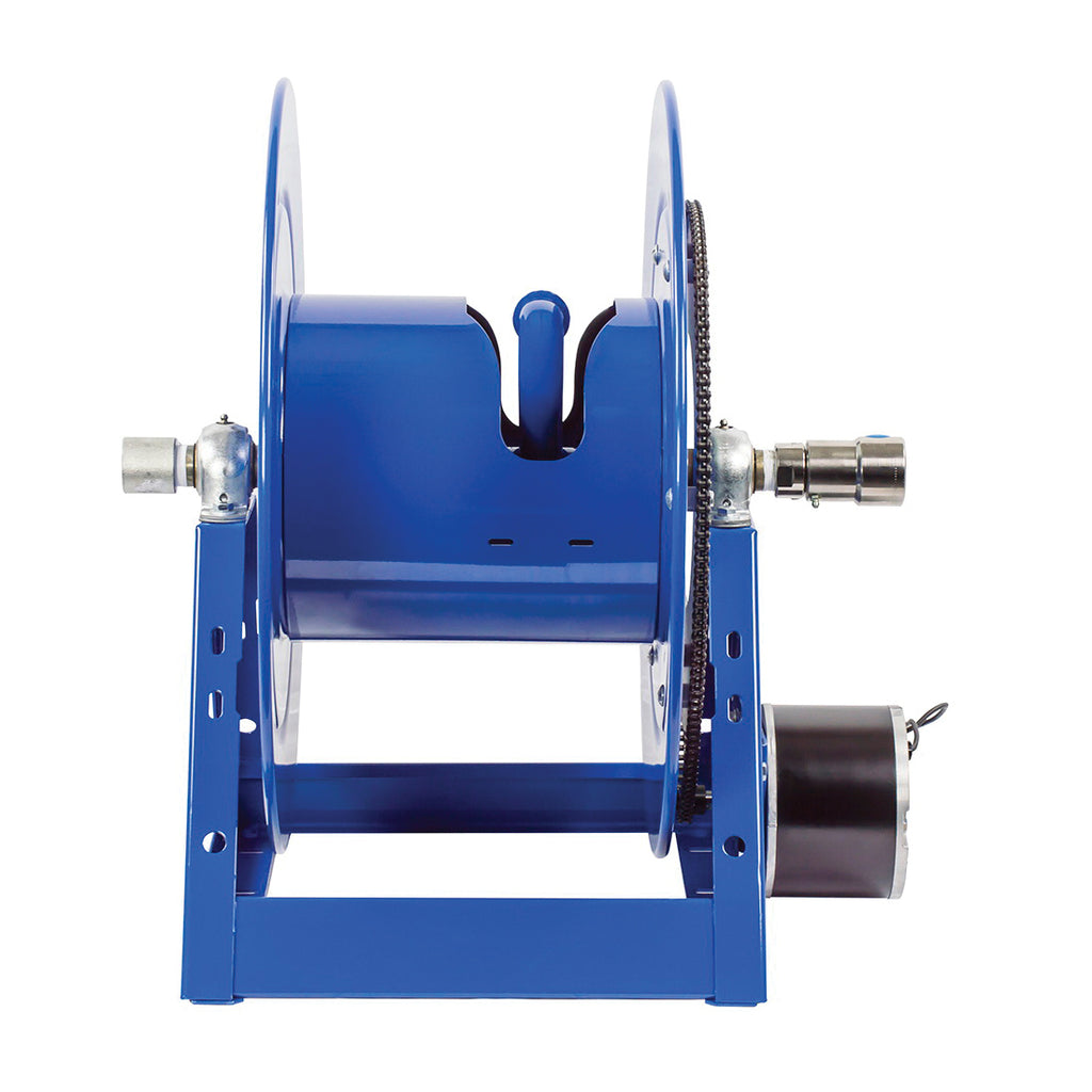 COXREELS® 1175-6-200-EF Reversible Motorized Hose Reel, 1 in ID x 1-7/16 in OD x 200 ft L Hose, 3000 psi Pressure