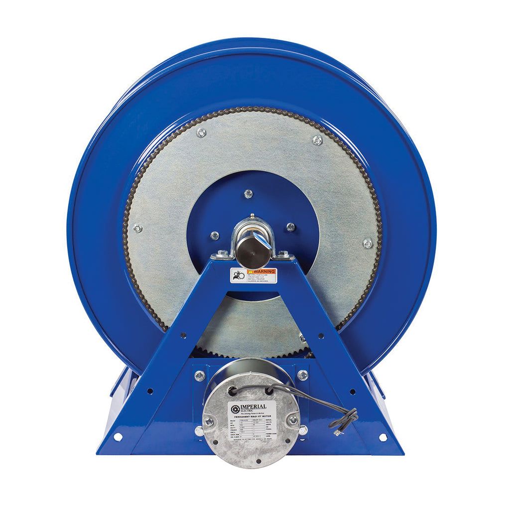 COXREELS® 1175-6-200-EF Reversible Motorized Hose Reel, 1 in ID x 1-7/16 in OD x 200 ft L Hose, 3000 psi Pressure