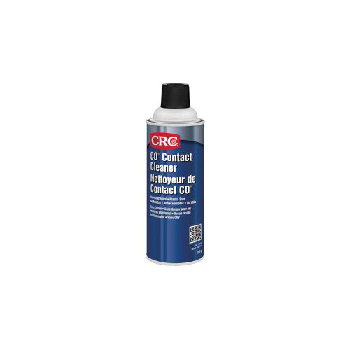 CRC® 72016 CO® Contact Cleaner, 16 oz Aerosol Can, Ethereal and Sweetish Odor/Scent, Clear, Aerosol Form