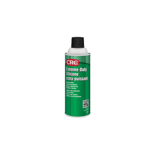 CRC® 73030 Extreme Duty Premium Grade Silicone Lubricant, 16 oz Aerosol Can, Aerosol Form, Light Amber, 400 deg F