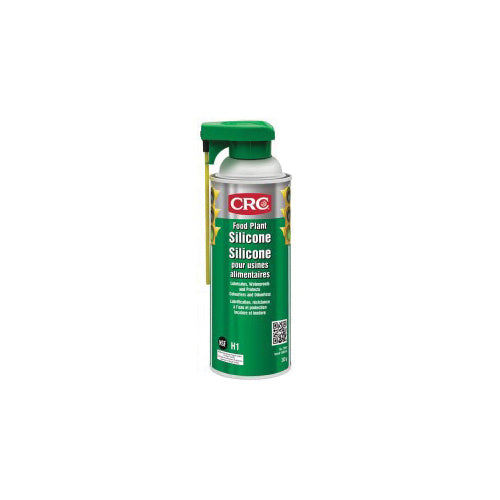 CRC® 73040 Food Plant Silicone Lubricant, 16 oz Aerosol Can, Aerosol Form, Water White, 400 deg F