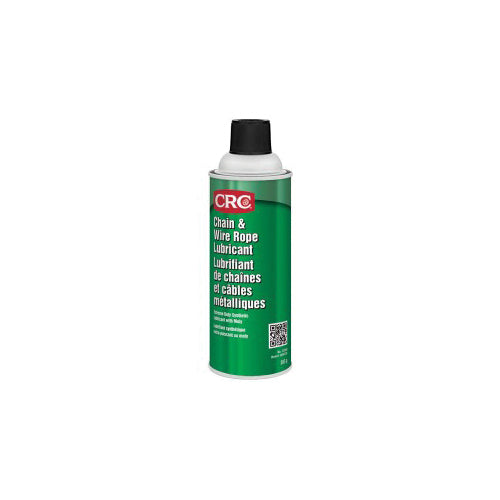 CRC® 73050 Chain and Wire Rope Lube, 16 oz Aerosol Can, Aerosol Form, Green, 0.6771