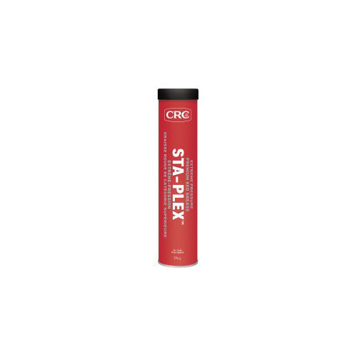 CRC® 73190 Sta-Plex™ Extreme Pressure Premium Grease, 14 oz Cartridge, Grease Form, Red, 0 to 400 deg F