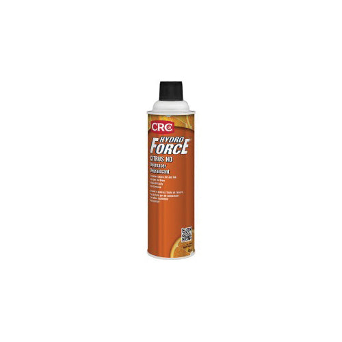CRC® 74440 HydroForce® Citrus HD Degreaser, 20 oz Aerosol Can, Citrus Odor/Scent, Creamy White, Aerosol Form
