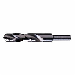 Chicago-Latrobe® 52466 190F General Purpose Silver & Deming Drill, 1-1/32 in Drill - Fraction, 1.0312 in Drill - Decimal Inch, 1/2 in Shank, HSS