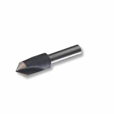 Chicago-Latrobe® 56840 213 Single End Countersink, 1/2 in Dia Body, 3/8 in Dia Shank, 3 Flutes, 82 deg Included, HSS