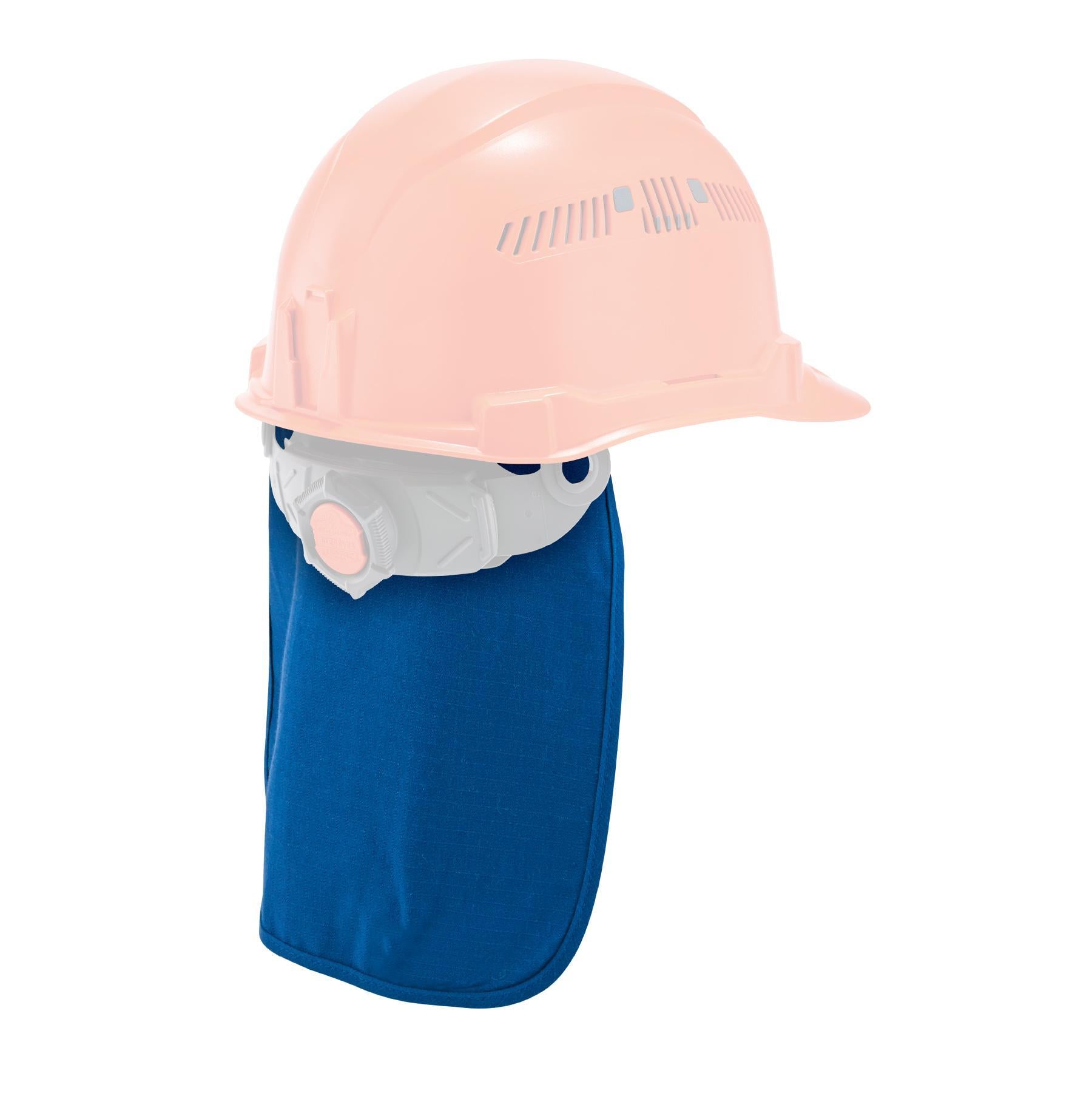 Chill-Its® 12336 6717 Evaporative Cooling Hard Hat Pad With Neck Shade, Evaporation Cooling, For Use With Chill-Its® 6717 Evaporative Cooling Hard