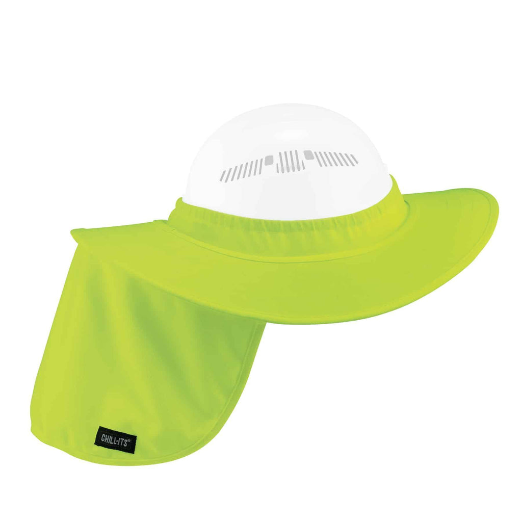 Chill-Its® 12640 6660 Hard Hat Brim With Shade, For Use With 6660 Hard Hats