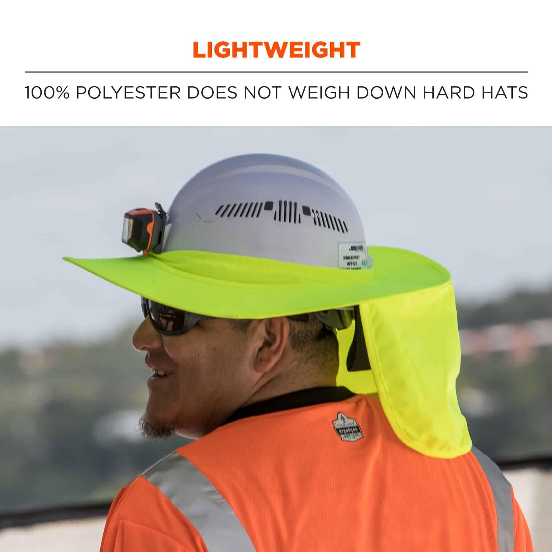 Chill-Its® 12640 6660 Hard Hat Brim With Shade, For Use With 6660 Hard Hats