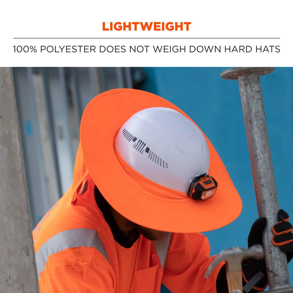 Chill-Its® 12641 6660 Hard Hat Brim With Shade, For Use With 6660 Hard Hats