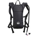 Chill-Its® 13155 5155 Low Profile Hydration Pack, 2 L/70 oz/2.2 hr Capacity, 600D Polyester Shell/Vinyl Bladder, Black, Zipper Closure