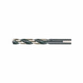 Cle-Line® Cle-Force™ C69357 1607 Jobber Length Drill Bit, 11/32 in Drill - Fraction, 0.3438 in Drill - Decimal Inch, 135 deg Point, HSS, Black/Gold Oxide