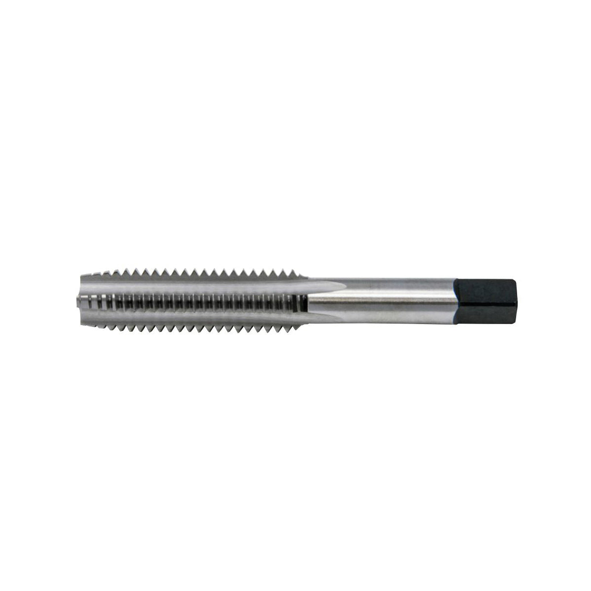 Cle-Line® C62094 0402 General Purpose Standard Straight Flute Hand Tap, Right Hand Cutting, 7/8-9 Thread, H4 Thread Limit, Plug Chamfer, 2 Flutes, Bright, HSS