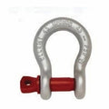Crosby® 1018419 Anchor Shackle, 1 ton Load, 3/8 in, 0.44 in Dia Screw Pin, Hot Dipped Galvanized