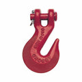 Crosby® 1027249 A-330 Grab Hook, 1/4 in Trade, 3500 lb Load, 80 Grade, Clevis Attachment, Forged Alloy Steel