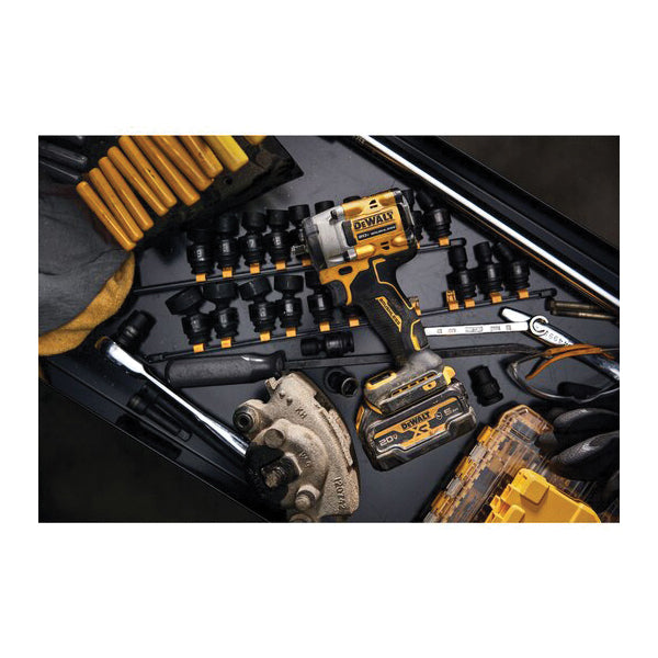 DeWALT® DCF923B Cordless Impact Wrench With Hog Ring Anvil Kit, 3/8 in, 3550 ipm, 450 ft-lb Torque, 20 V DC, 5 in OAL
