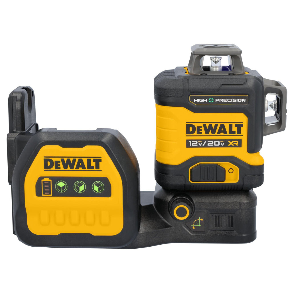 DeWALT® DCLE34033D1 High Precision Green Laser, +/-1/16 in at 25 ft Accuracy, Power Source: 20V MAX* Battery