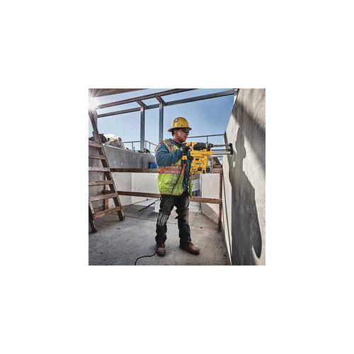 DeWALT® D25333K Corded Rotary Hammer Kit, 1-1/8 in SDS Plus® Chuck, 0 to 5200 bpm, 0 to 1150 rpm No-Load, 2-1/2 in Max Core Bit Compatibility, 1-1/8 in Max Solid Bit Capacity, 13.97 in OAL