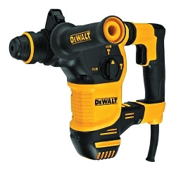 DeWALT® D25333K Corded Rotary Hammer Kit, 1-1/8 in SDS Plus® Chuck, 0 to 5200 bpm, 0 to 1150 rpm No-Load, 2-1/2 in Max Core Bit Compatibility, 1-1/8 in Max Solid Bit Capacity, 13.97 in OAL