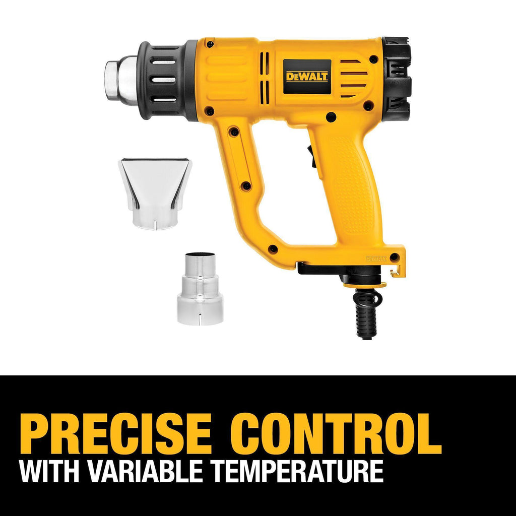 DeWALT® D26950 Heavy Duty Variable Temperature Heat Gun, 120 V AC