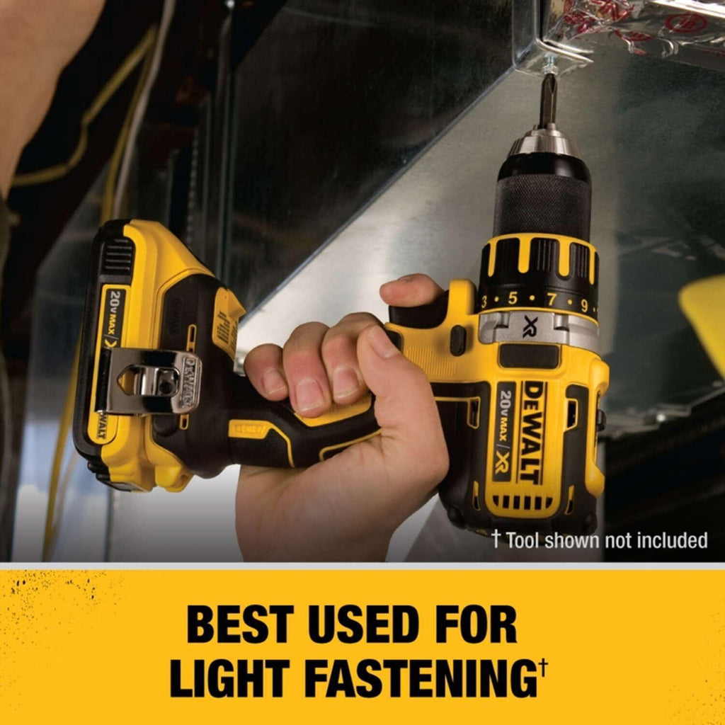 DeWALT® 20V MAX* MATRIX™ DCA2203C Slide, 2 Ah Li-Ion Battery, 20 V DC Charge, For Use With DeWALT® 18 V MAX Tools, DCB201 and DCB203 Compact Batteries